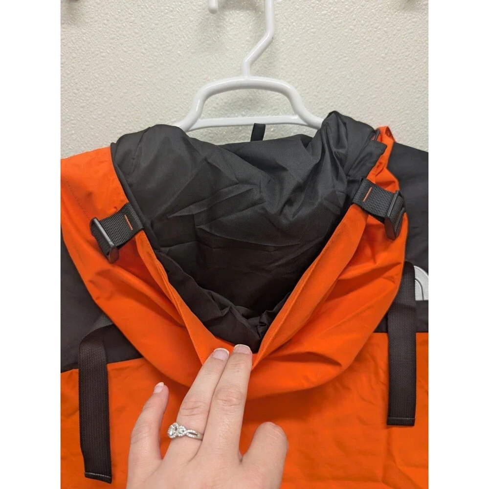 EUC The North Face Gore-Tex Mountain Guide Jacket Orange Spring 2019 Hiking